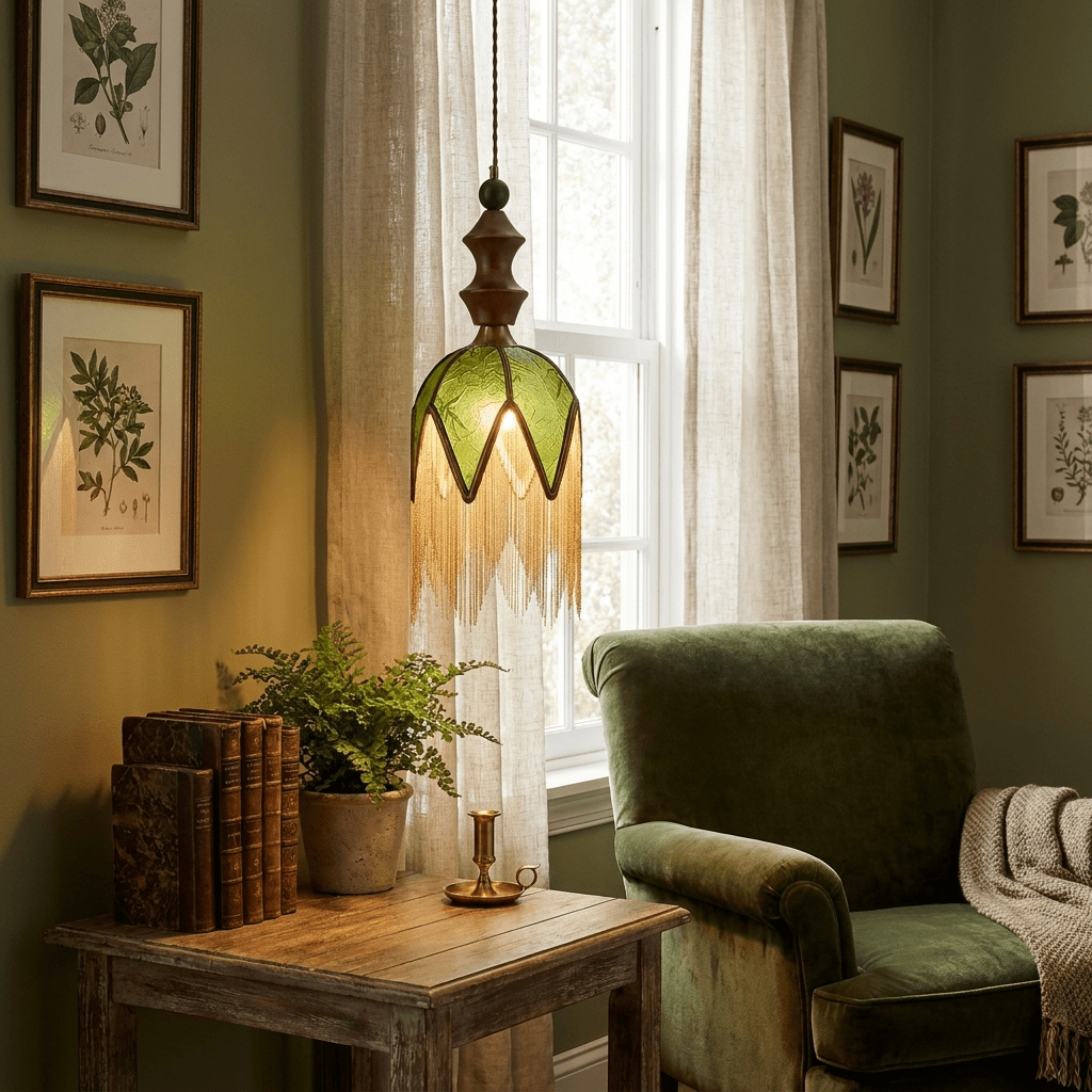 Prismatic Glass Pendant Light — Pendant Light | Maison Monashee — view 3