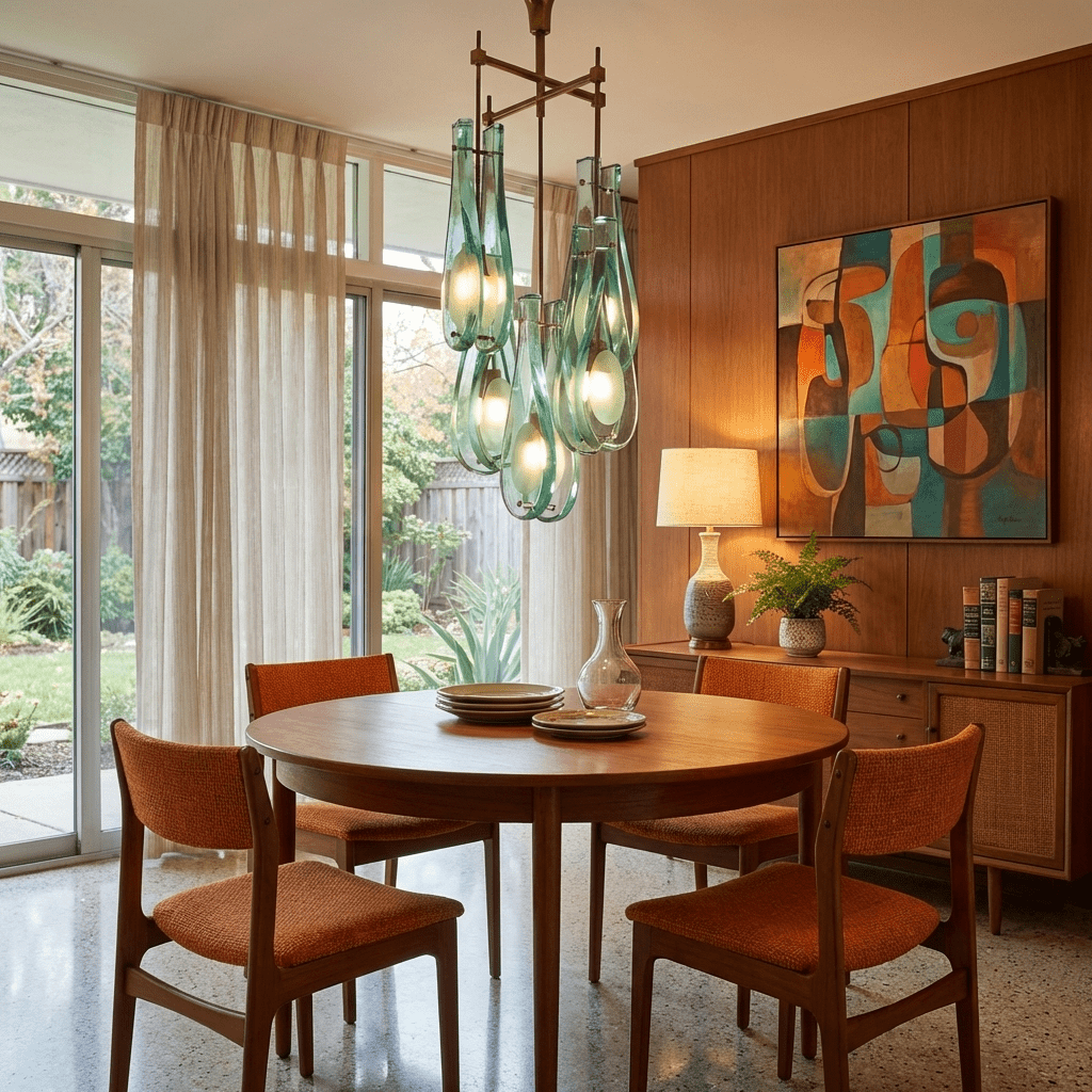 Teardrop Glass Chandelier — Chandelier | Maison Monashee — view 5
