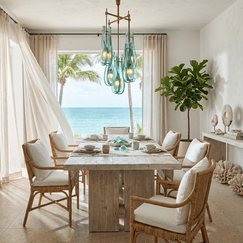 Teardrop Glass Chandelier — Chandelier | Maison Monashee — view 4