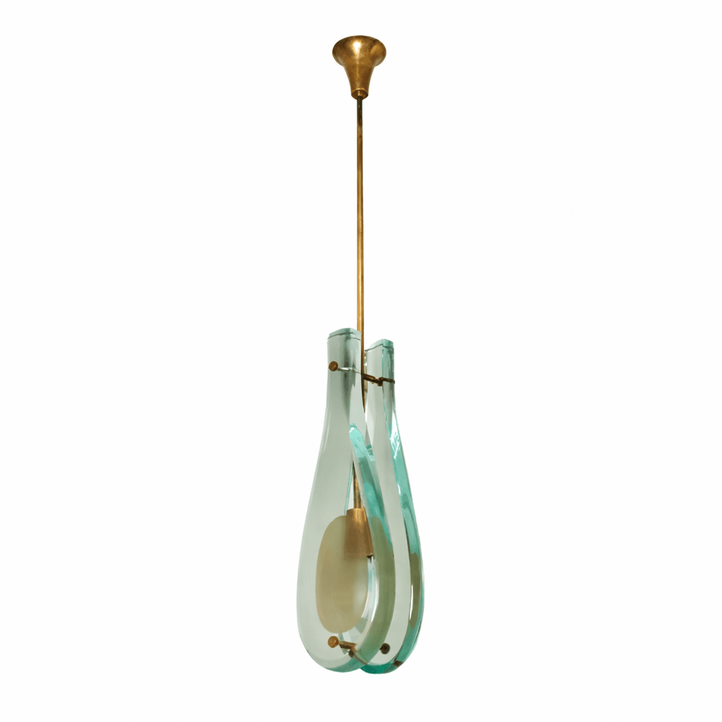 Teardrop Glass Chandelier — Chandelier | Maison Monashee — view 8