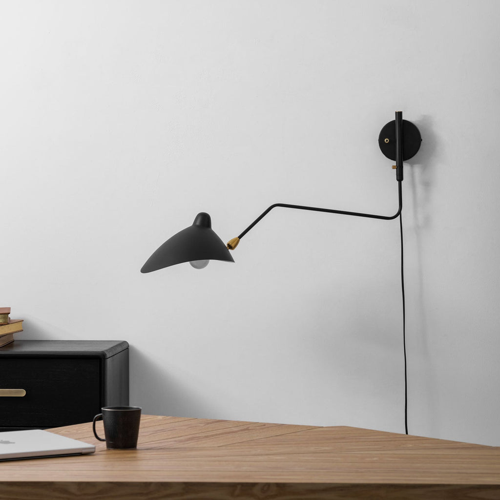 Black Arm Sconce — Wall Sconce | Maison Monashee — view 26