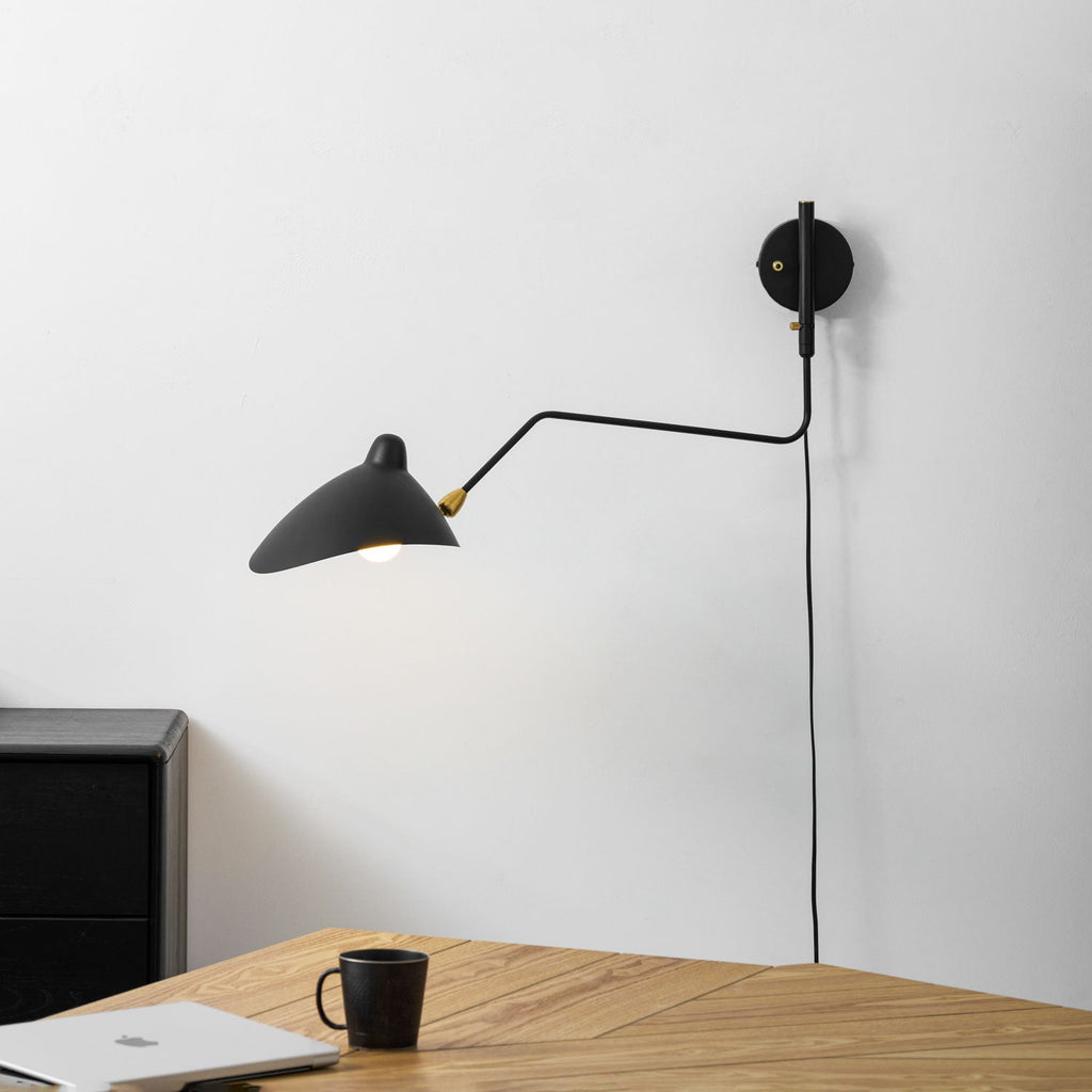 Black Arm Sconce — Wall Sconce | Maison Monashee — view 27