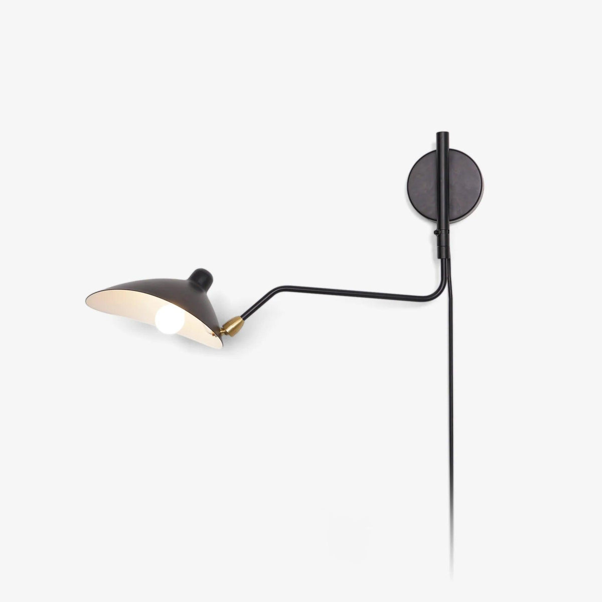 Black Arm Sconce — Wall Sconce | Maison Monashee — view 16