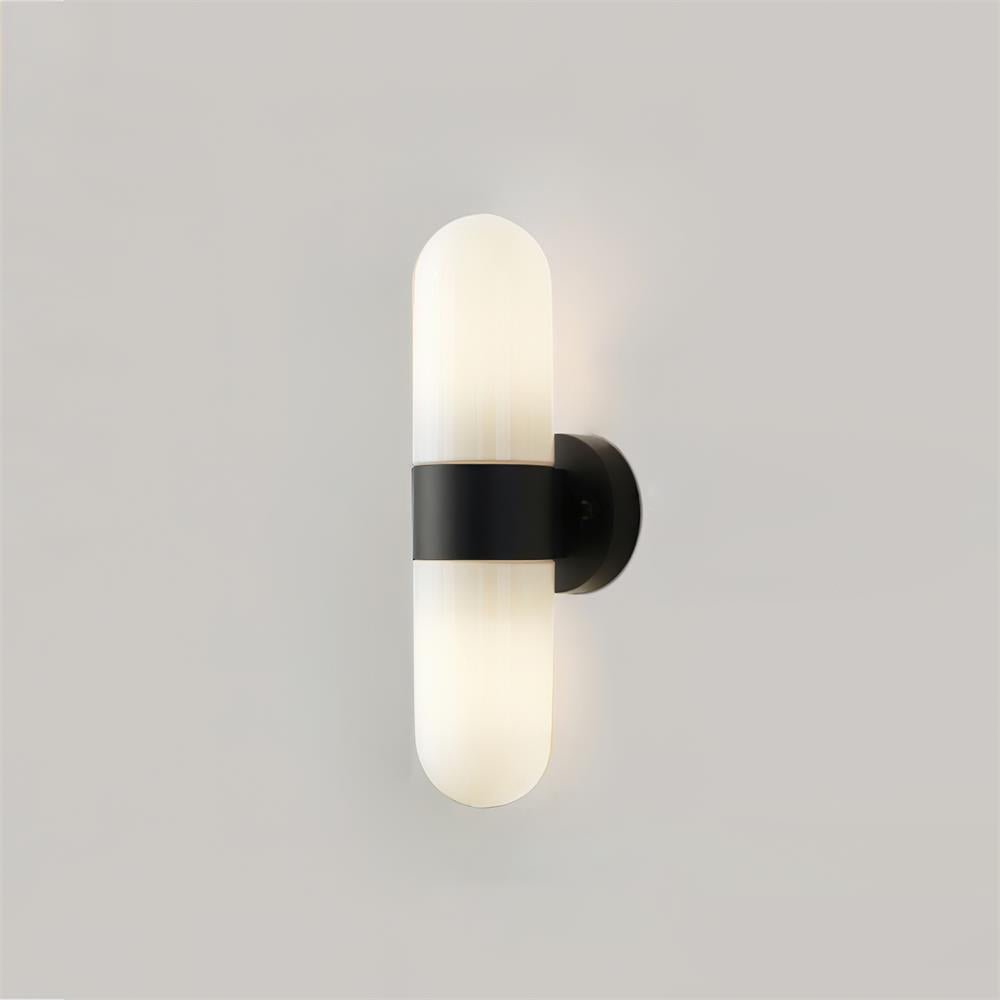 Frosted Glass Vanity Light — Wall Sconce | Maison Monashee — view 23
