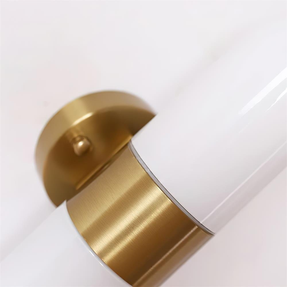 Frosted Glass Vanity Light — Wall Sconce | Maison Monashee — view 24