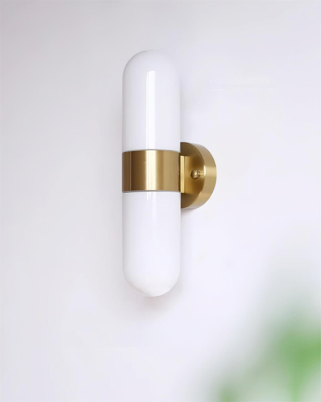 Frosted Glass Vanity Light — Wall Sconce | Maison Monashee — view 45