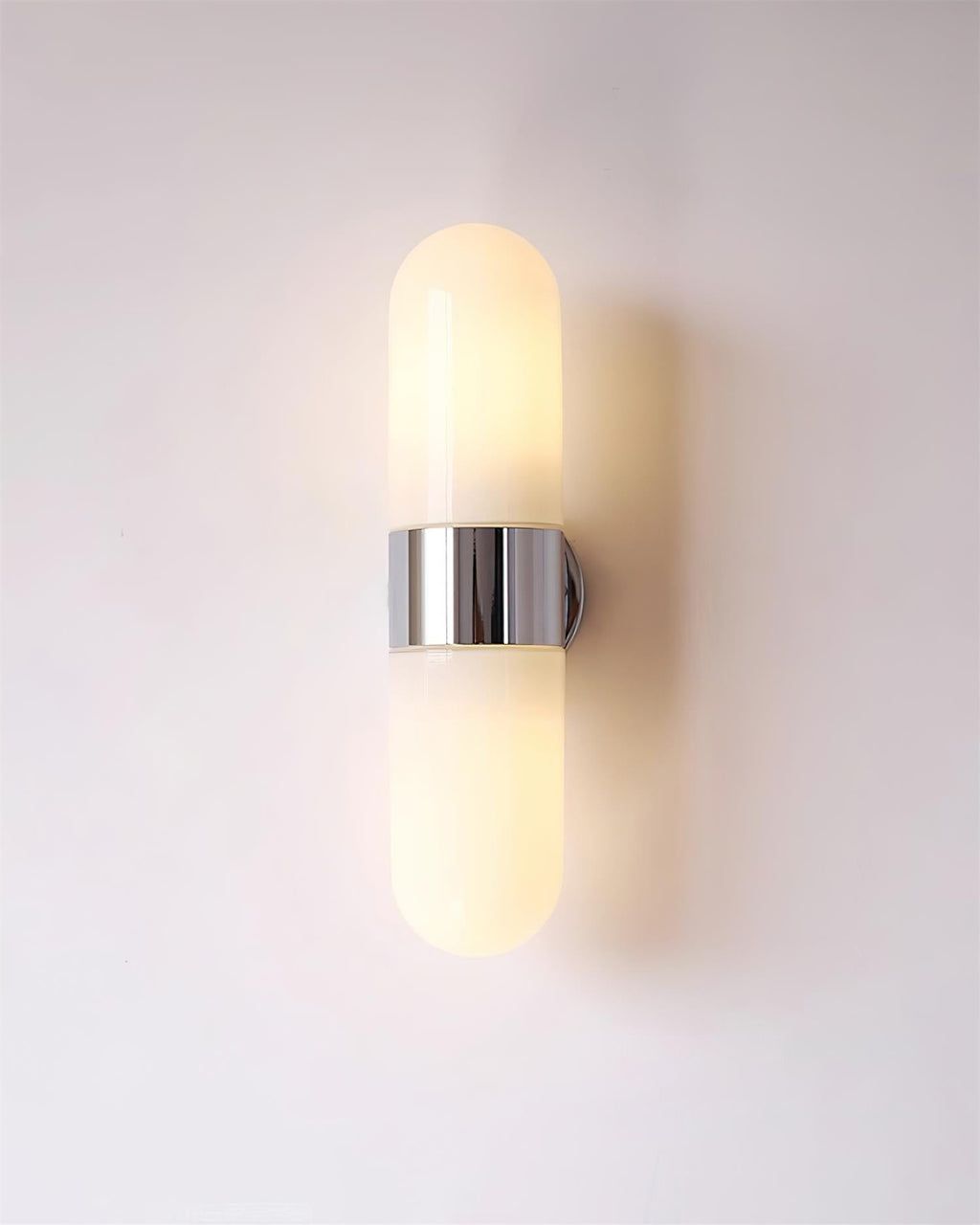 Frosted Glass Vanity Light — Wall Sconce | Maison Monashee — view 28