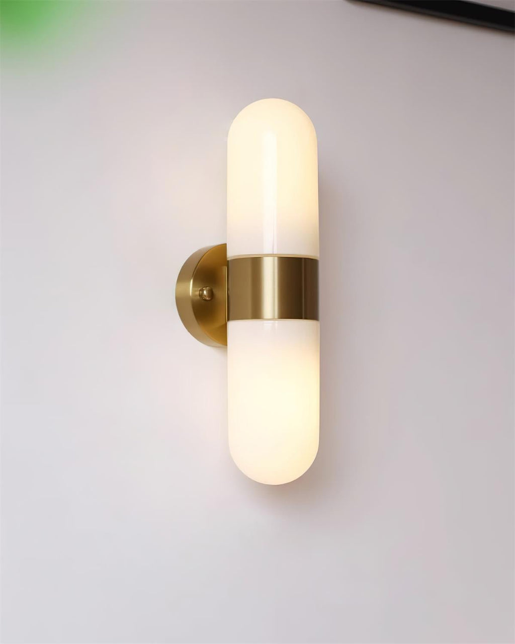 Frosted Glass Vanity Light — Wall Sconce | Maison Monashee — view 32