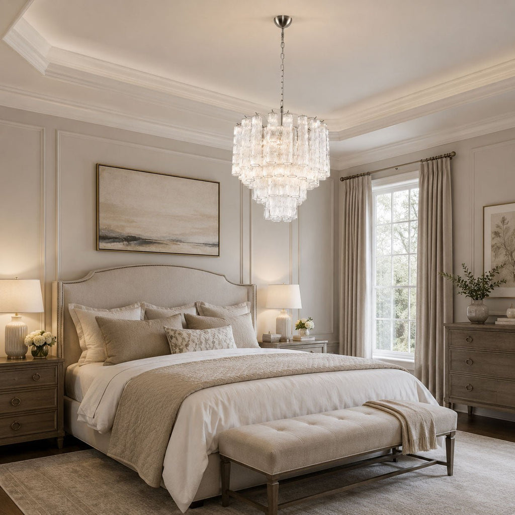 Entryway Crystal Chandelier — Chandelier | Maison Monashee — view 7