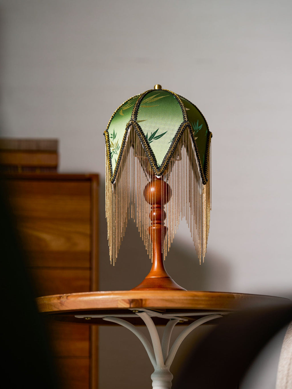 Beaded Fringe Table Lamp — Table Lamp | Maison Monashee — view 11