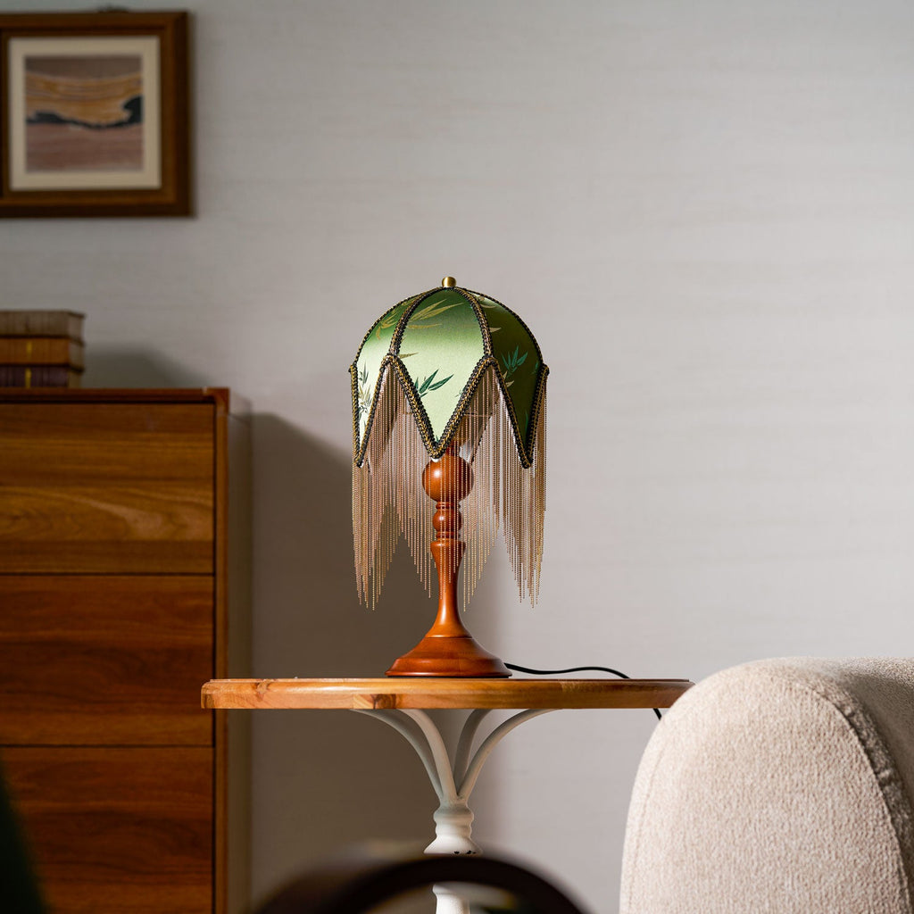 Beaded Fringe Table Lamp — Table Lamp | Maison Monashee — view 12