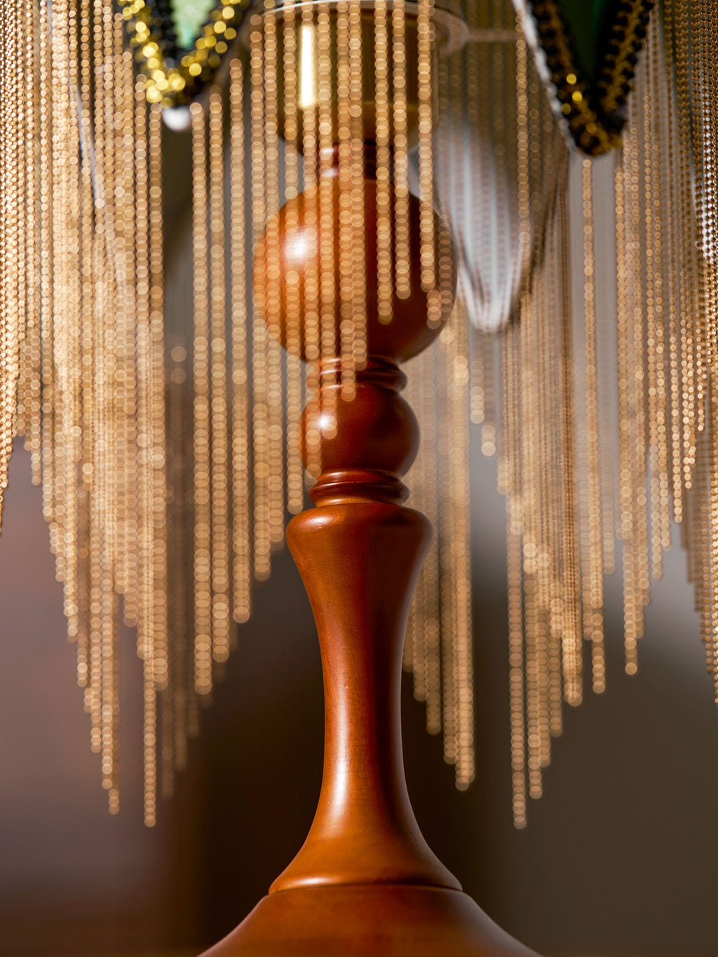 Beaded Fringe Table Lamp — Table Lamp | Maison Monashee — view 18