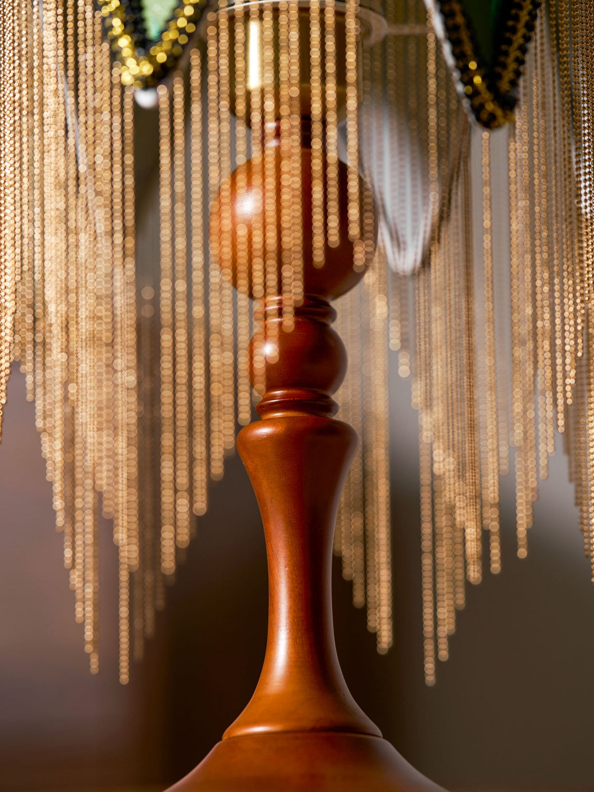 Beaded Fringe Table Lamp — Table Lamp | Maison Monashee — view 18