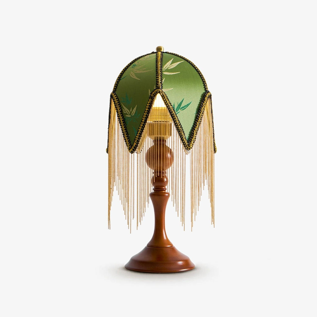 Beaded Fringe Table Lamp — Table Lamp | Maison Monashee