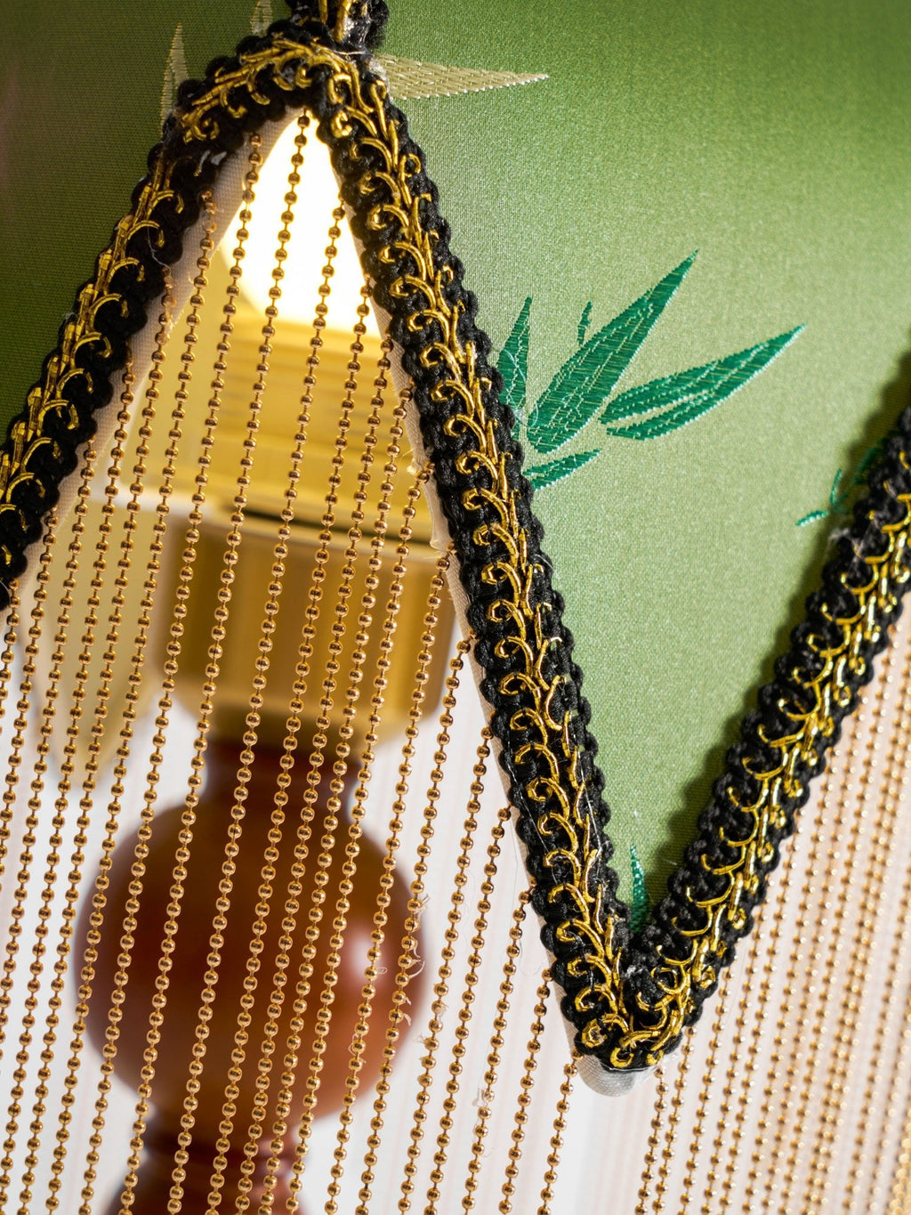 Beaded Fringe Table Lamp — Table Lamp | Maison Monashee — view 20
