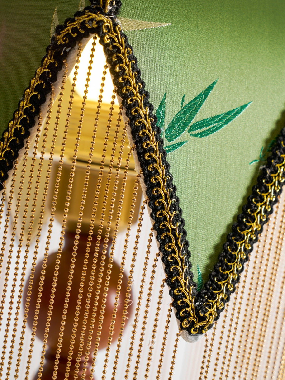 Beaded Fringe Table Lamp — Table Lamp | Maison Monashee — view 20