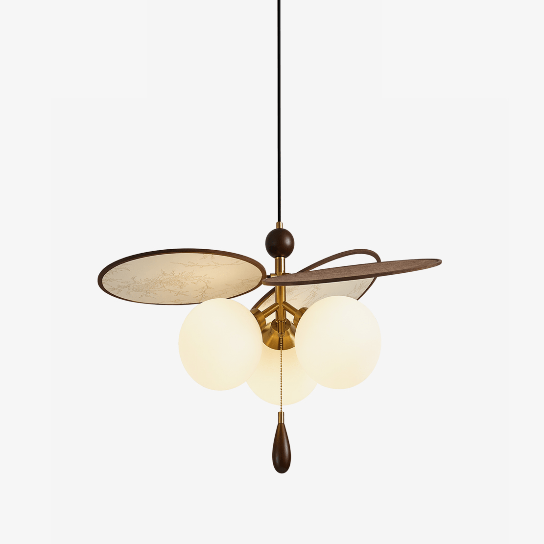 Vintage Acrylic Chandelier — Chandelier | Maison Monashee