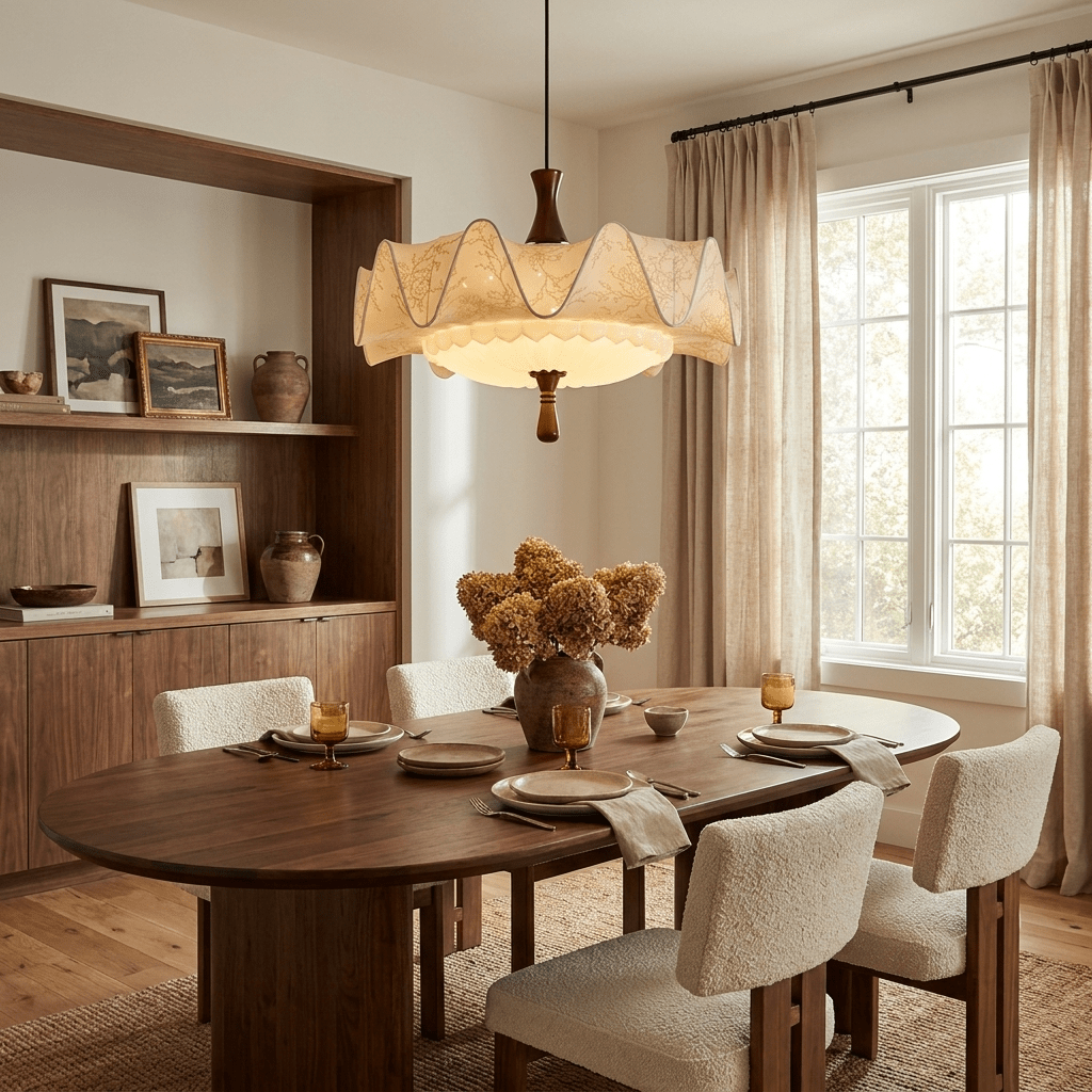 Large Vintage Pendant Light — Pendant Light | Maison Monashee — view 4