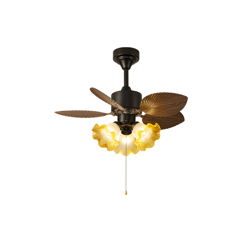 Leaf Ceiling Fan with Light — Ceiling Fan | Maison Monashee — view 13