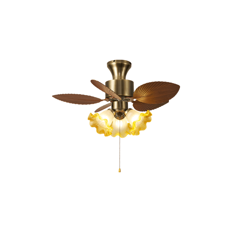 Leaf Ceiling Fan with Light — Ceiling Fan | Maison Monashee — view 16