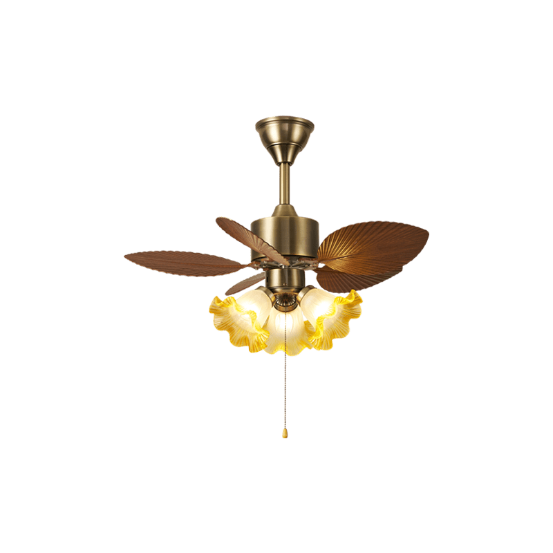 Leaf Ceiling Fan with Light — Ceiling Fan | Maison Monashee — view 17