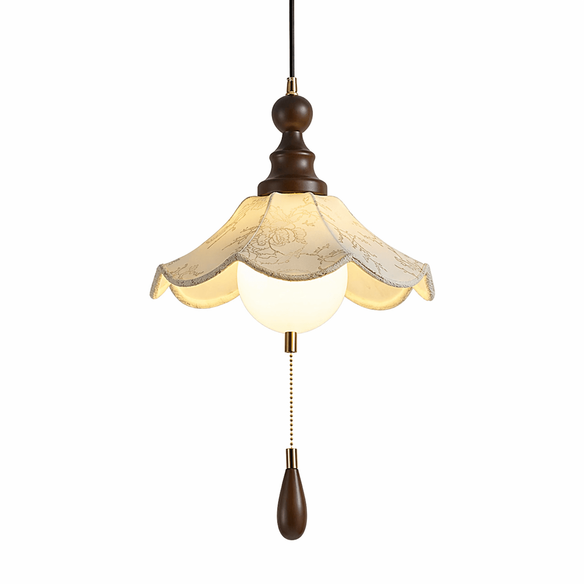 Floral Hanging Light — Pendant Light | Maison Monashee — view 7