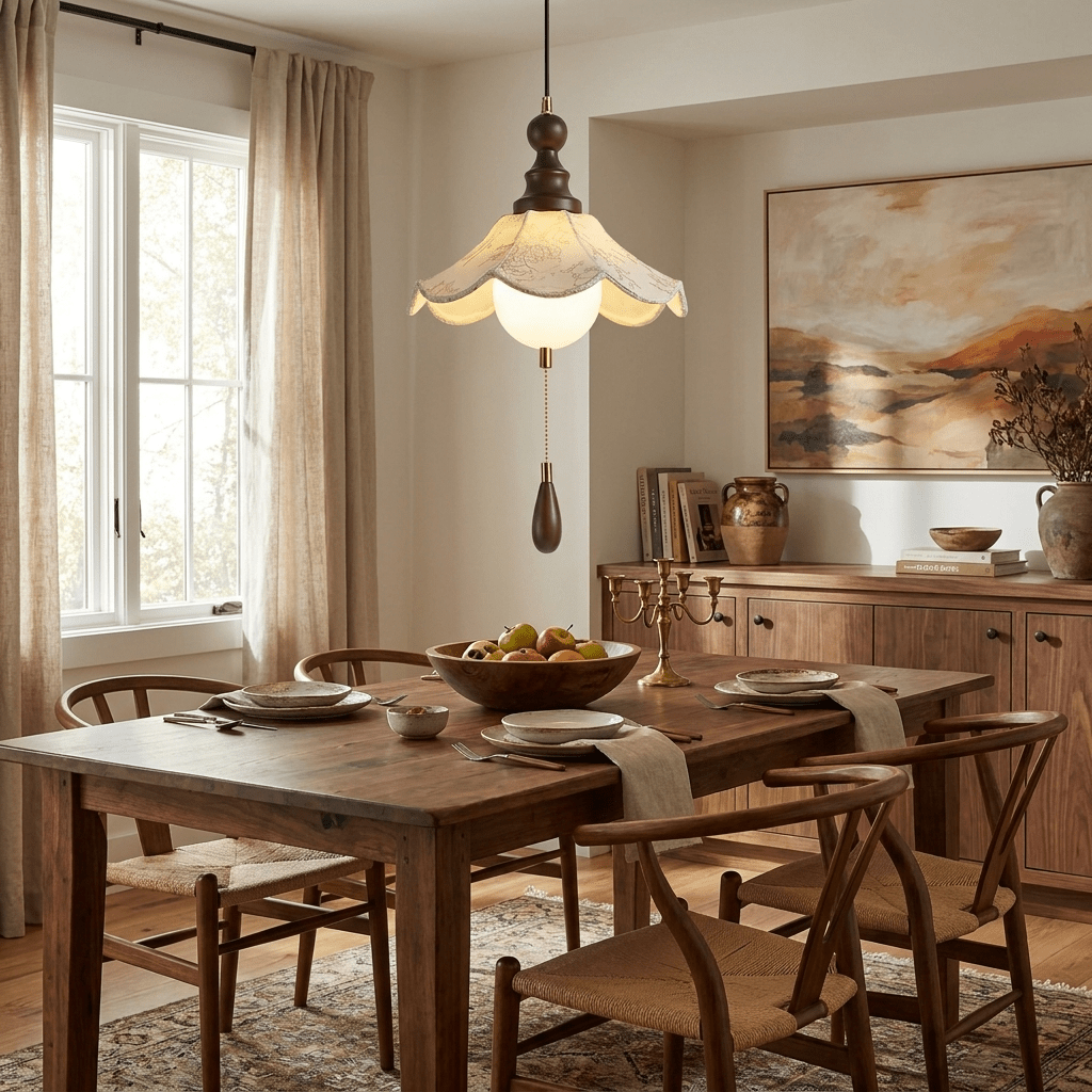 Floral Hanging Light — Pendant Light | Maison Monashee — view 5