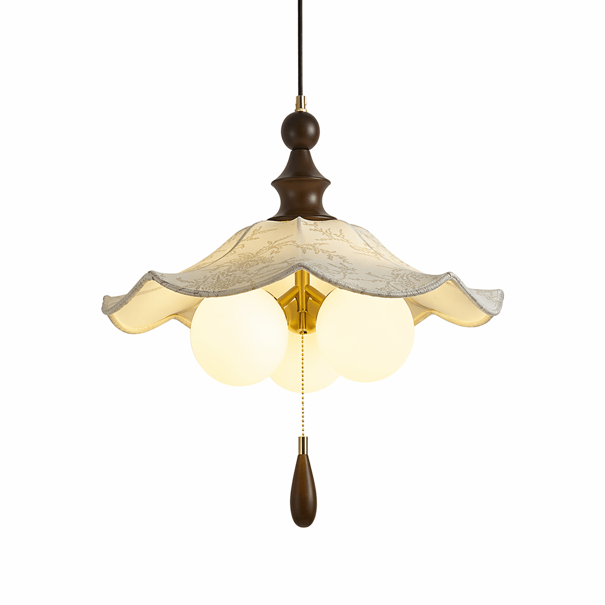 Floral Hanging Light — Pendant Light | Maison Monashee — view 6