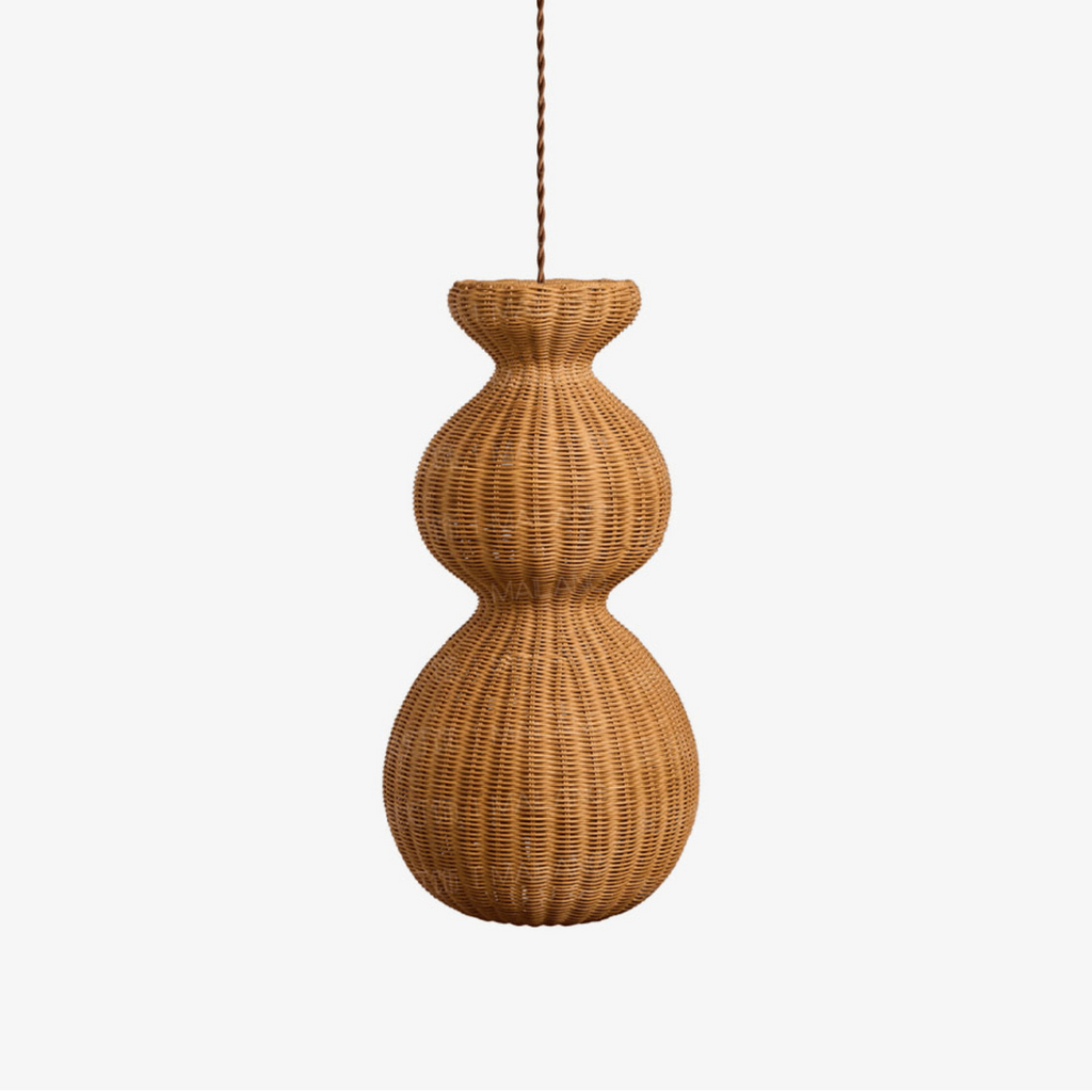 Rattan Pendant Light Dining Room — Pendant Light | Maison Monashee