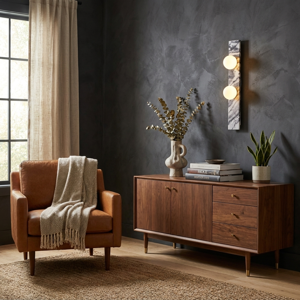 Globe Wall Sconce Black — Wall Sconce | Maison Monashee — view 17