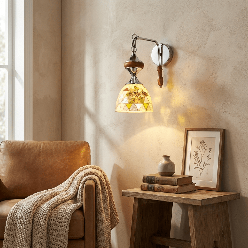 Art Glass Sconce Lighting — Wall Sconce | Maison Monashee — view 3