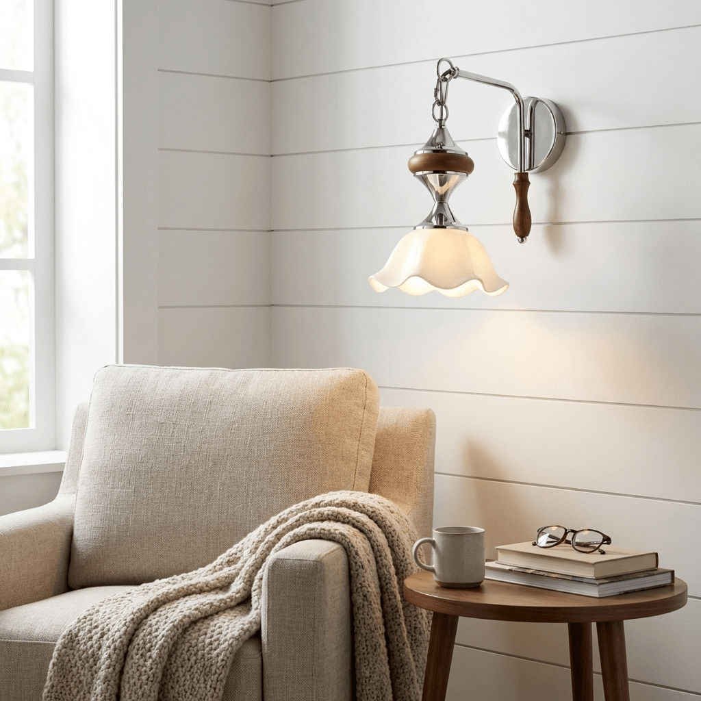 Art Glass Sconce Lighting — Wall Sconce | Maison Monashee — view 5