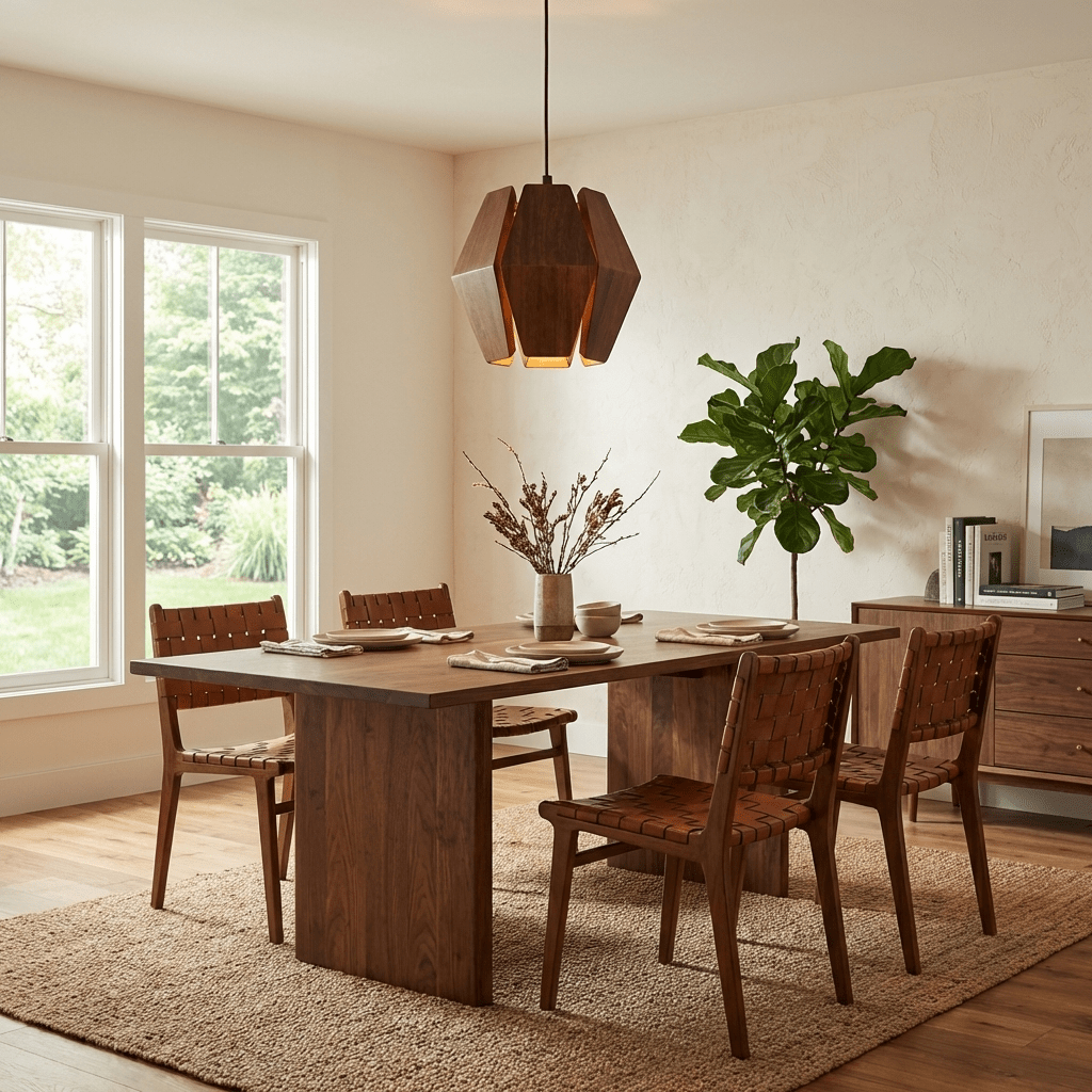 Wood Lantern Pendant Light — Pendant Light | Maison Monashee — view 7