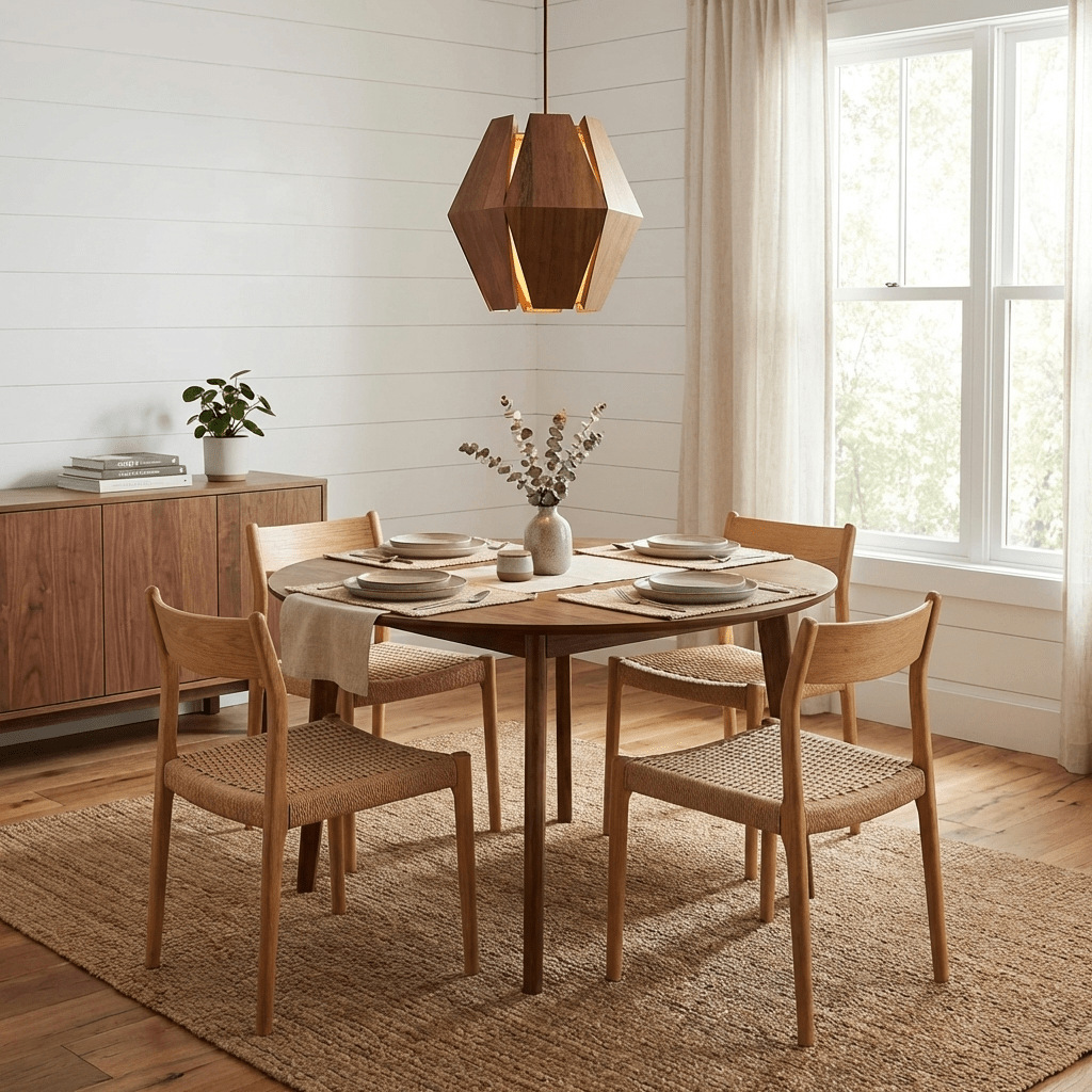 Wood Lantern Pendant Light — Pendant Light | Maison Monashee — view 2