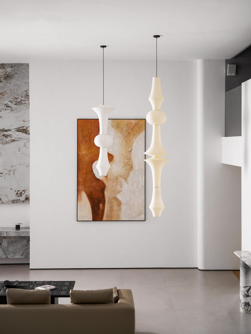 White Paper Pendant Light — Pendant Light | Maison Monashee — view 80