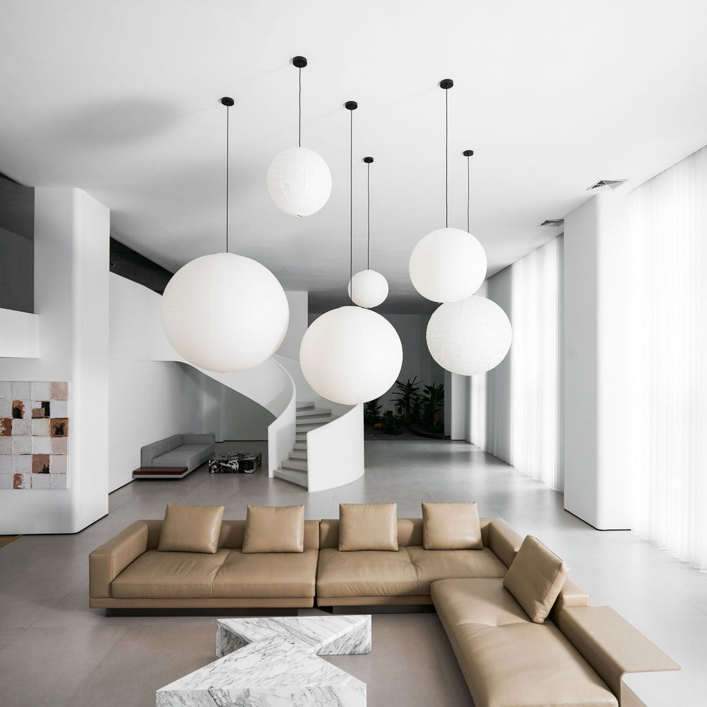 Round Lantern Pendant Light — Pendant Light | Maison Monashee — view 71