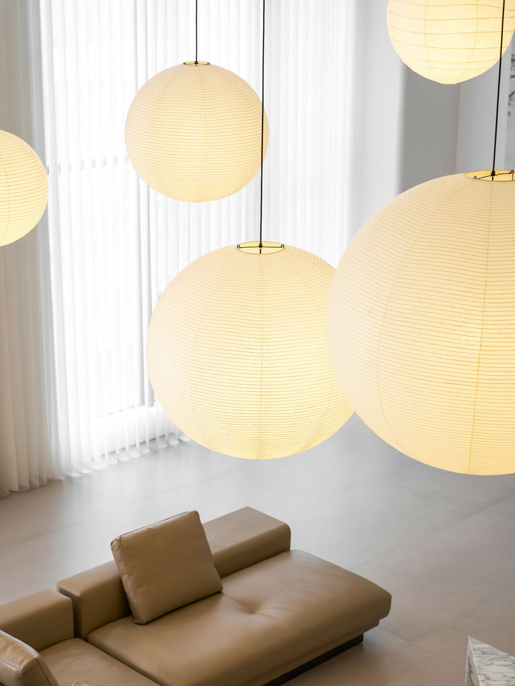 Round Lantern Pendant Light — Pendant Light | Maison Monashee — view 74