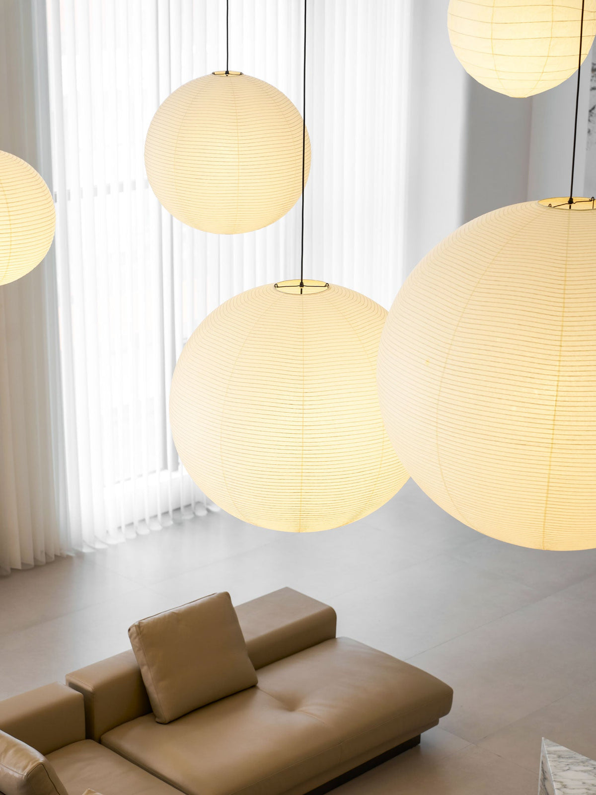Round Lantern Pendant Light — Pendant Light | Maison Monashee — view 74