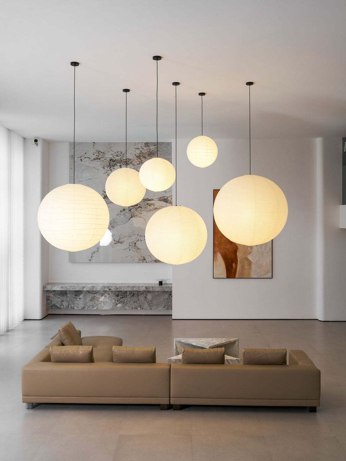 Round Lantern Pendant Light — Pendant Light | Maison Monashee — view 76