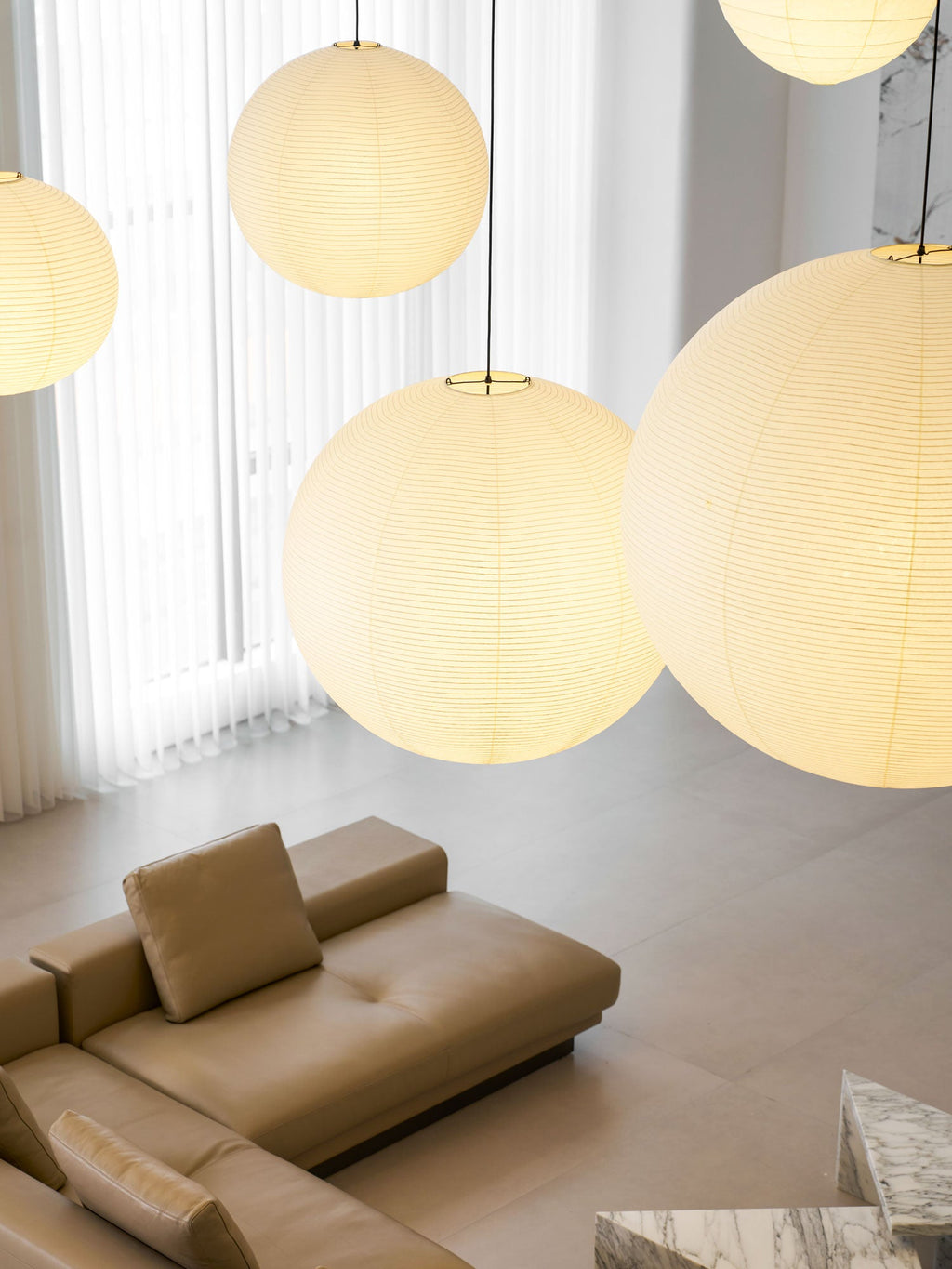 Round Lantern Pendant Light — Pendant Light | Maison Monashee — view 66