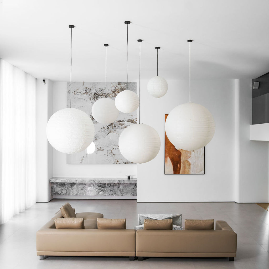 Round Lantern Pendant Light — Pendant Light | Maison Monashee — view 67