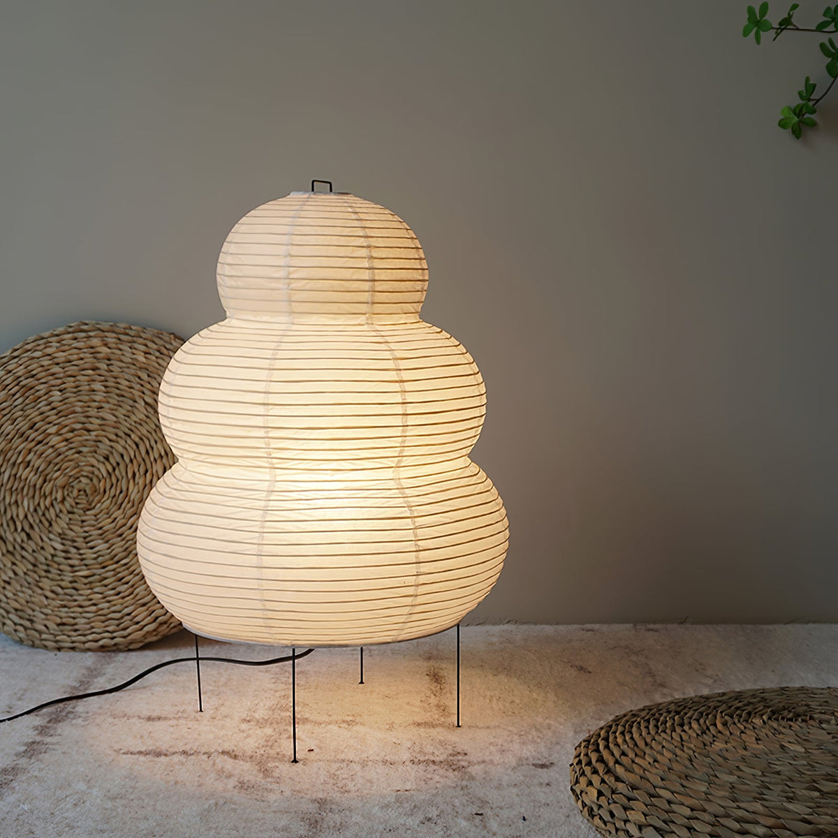 Japanese Lantern Table Lamp — Table Lamp | Maison Monashee — view 22