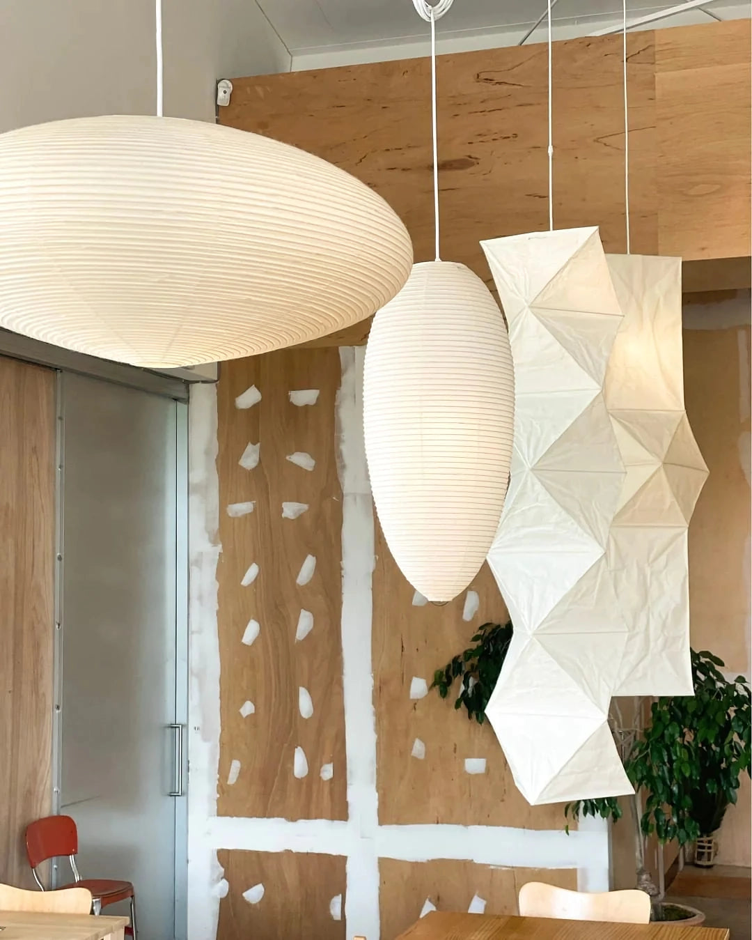 Washi Paper Pendant Light — Pendant Light | Maison Monashee — view 55
