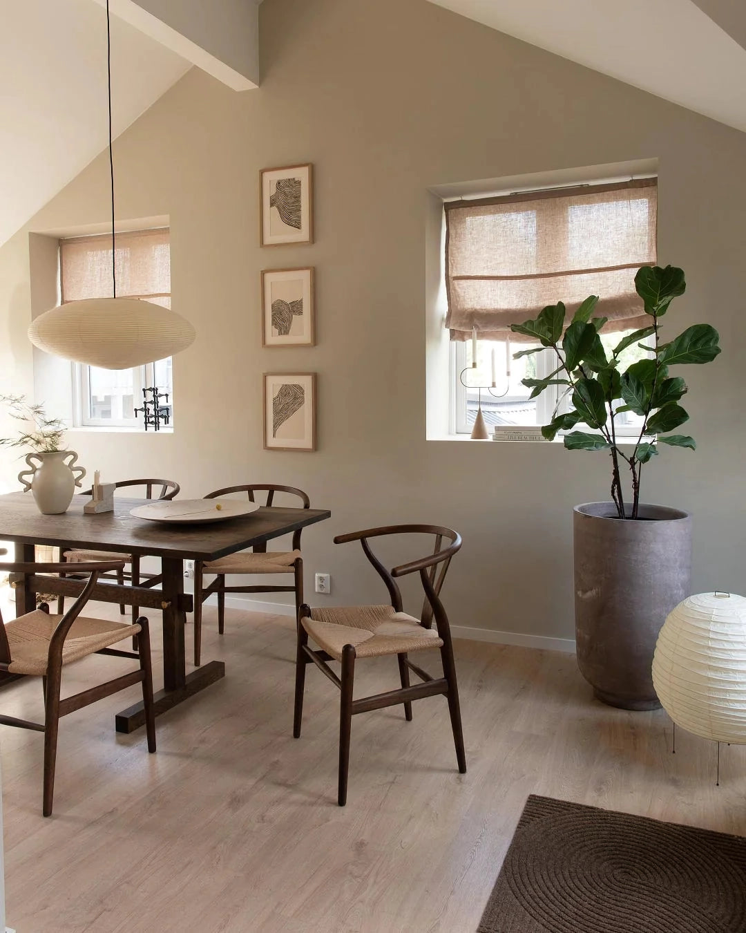Washi Paper Pendant Light — Pendant Light | Maison Monashee — view 65