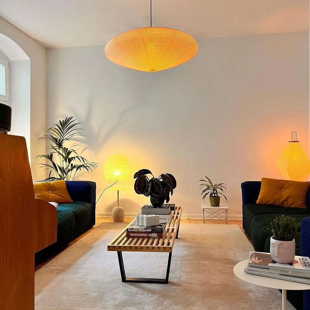 Washi Paper Pendant Light — Pendant Light | Maison Monashee — view 68