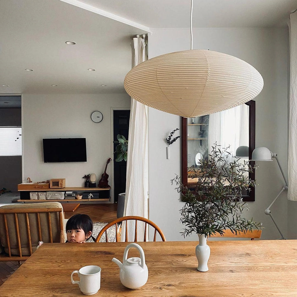 Washi Paper Pendant Light — Pendant Light | Maison Monashee — view 70