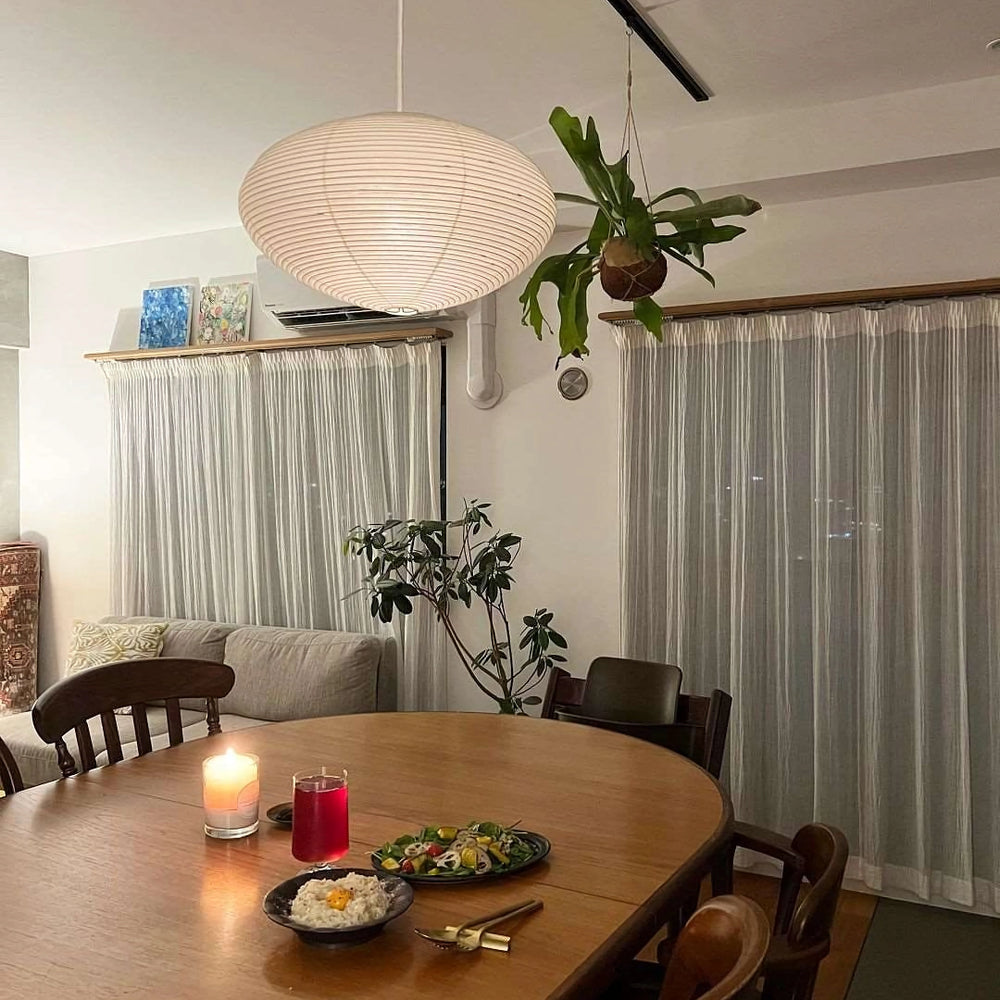 Washi Paper Pendant Light — Pendant Light | Maison Monashee — view 71