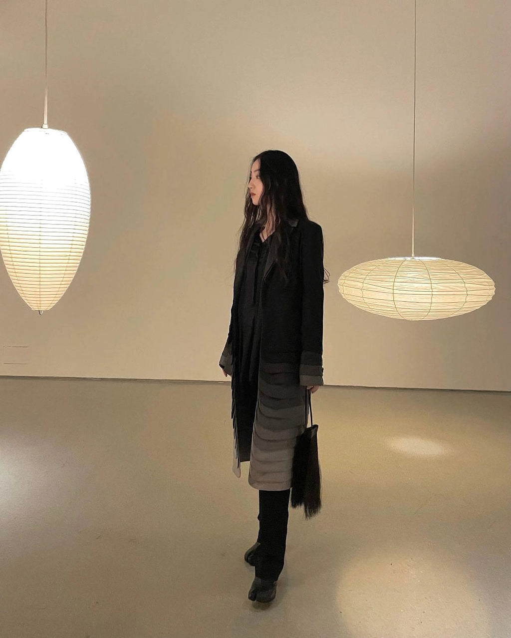 Washi Paper Pendant Light — Pendant Light | Maison Monashee — view 56
