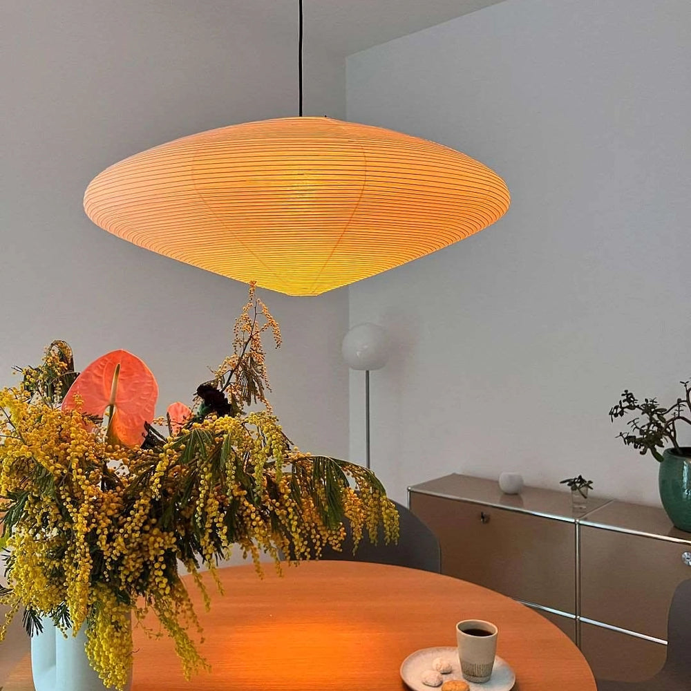 Washi Paper Pendant Light — Pendant Light | Maison Monashee — view 73