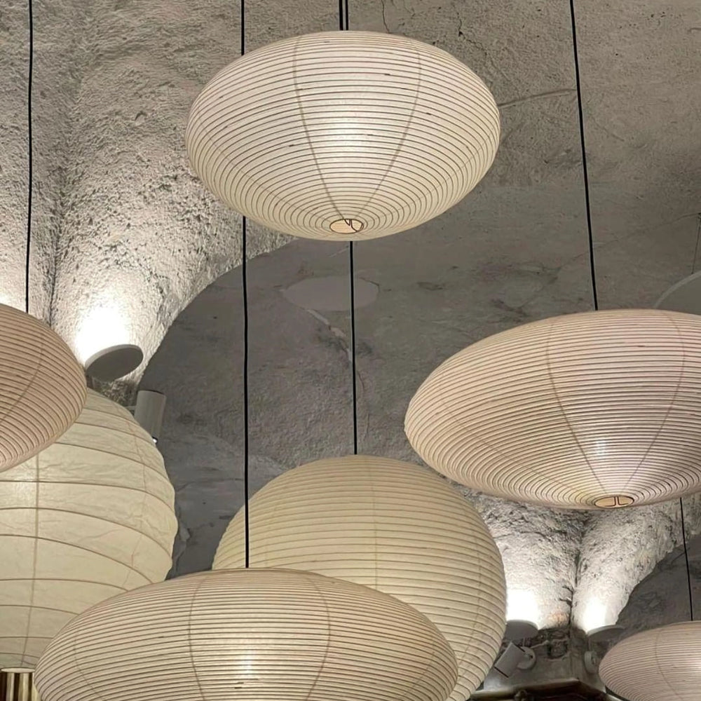 Washi Paper Pendant Light — Pendant Light | Maison Monashee — view 80